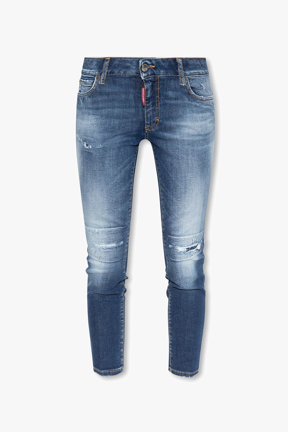 VbjdevelopmentsShops Armenia - Blue 'Cropped Twiggy' jeans Dsquared2 -  Maintain your cool and casual style when the temperature drops in the ®  Cord Jean Jacket